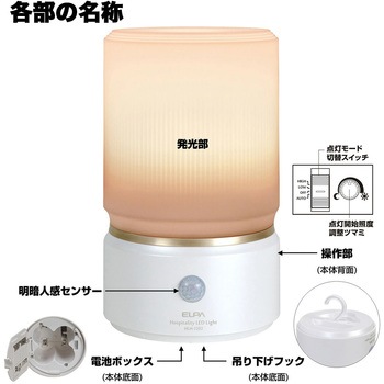 もてなしライト・据置(大) ELPA