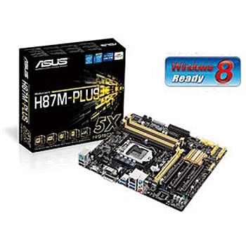 H87M-PLUS マザーボード H87M-PLUS 1個 ASUS(エイスース) 【通販