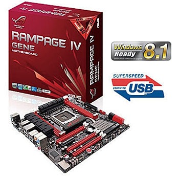 RAMPAGE Ⅳ GENE CPU、メモリ、クーラー セット MicroATX ASUS