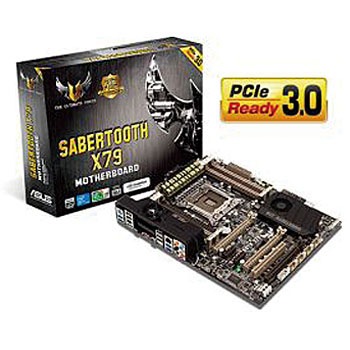 ASUS TUF SABERTOOTH X79セット ASUS TUF Sabertooth X79 Detailed, Too | TechPowerUp