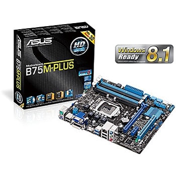 B75M-PLUS マザーボード B75M-PLUS 1個 ASUS(エイスース) 【通販 ...