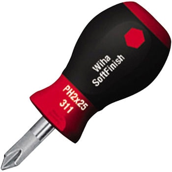 スタビー・プラスドライバー(ソフトフィニッシュ) Wiha(ビーハ/ノガ)