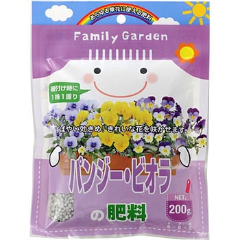 ファミリーガーデンシリーズパンジー ビオラの肥料 朝日工業 その他草花 鉢花用肥料 通販モノタロウ