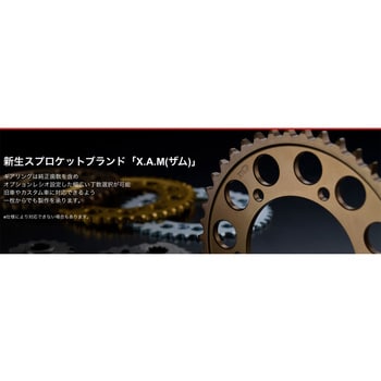 C4123-16 XAM FRONT SPROCKET スプロケット(C4123) 1個 X.A.M 【通販モノタロウ】