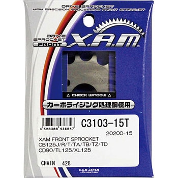 XAM FRONT SPROCKET スプロケット(C3103) X.A.M