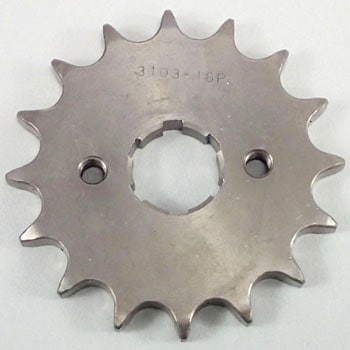 C3103-16 XAM FRONT SPROCKET XvPbg(C3103) X.A.M ȓKԎCB125J/R/T/TA/TB/TZ/TDCD90/TL125/XL125 16 TCY428 01327077