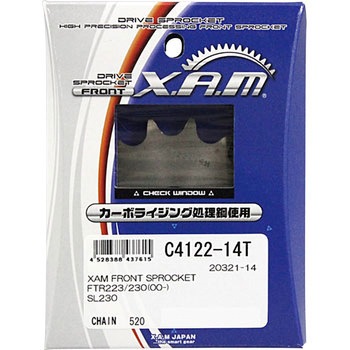 XAM FRONT SPROCKET スプロケット(C4122) X.A.M