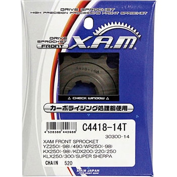 XAM FRONT SPROCKET スプロケット(C4418) X.A.M
