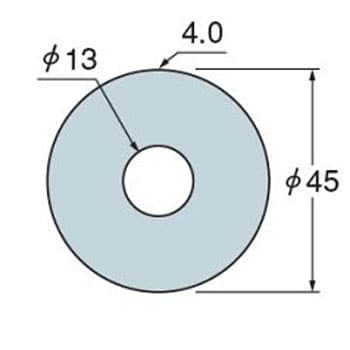 AB2445 ステンレス 丸座金/角座金 1個 タナカ 【通販サイトMonotaRO】