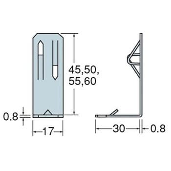 AA2002 断熱材受金具 1箱(500個) タナカ 【通販サイトMonotaRO】