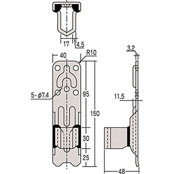 KHDⅢ-15・20・25(枠材用) 枠材用クリホールダウンⅢ KHDⅢ-15・20・25