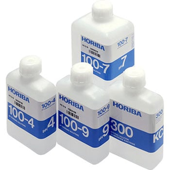 101-S pH標準液セット(pH4/7/9/KCL) 1セット HORIBA 【通販モノタロウ】