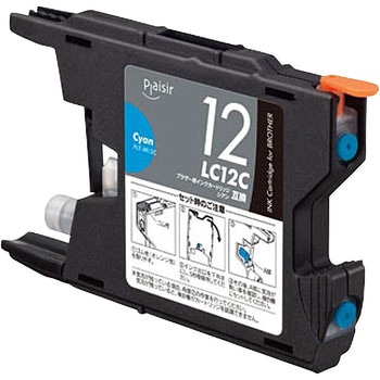 互換インクカートリッジ Brother対応 LC12 プレジール