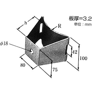 継柱金具 イワブチ その他金具 【通販モノタロウ】