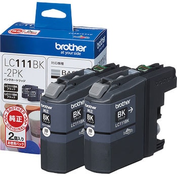 brotherインク LC111BK-2PK 12個 単色 3個 計15個セット