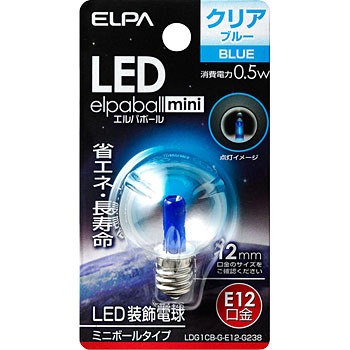 LDG1CB-G-E12-G238 LED�d��G30�` ELPA �~�j�{�[�� 01465153