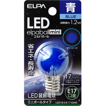 LED電球G30形 ELPA