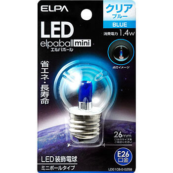 LDG1CB-G-G258 �~�j�{�[���� G40�` ELPA ����E26 01465232