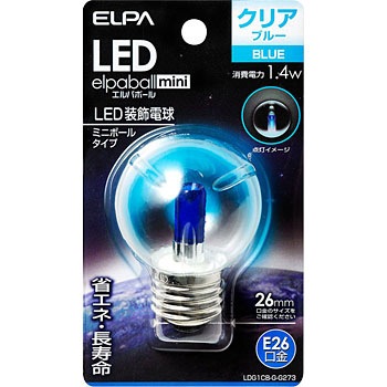 LDG1CB-G-G273 LED�d��G50�` ELPA �~�j�{�[�� 01465293