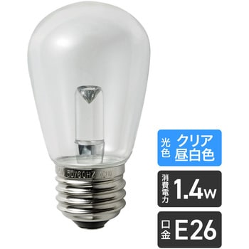 LDS1CN-G-G905 LED電球サイン球 E26 1個 ELPA 【通販サイトMonotaRO】