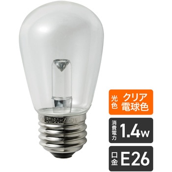 LED電球サイン球 E26 ELPA