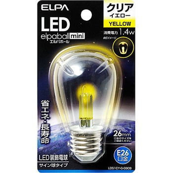 LDS1CY-G-G909 LED�d���T�C���� E26 ELPA 01465415