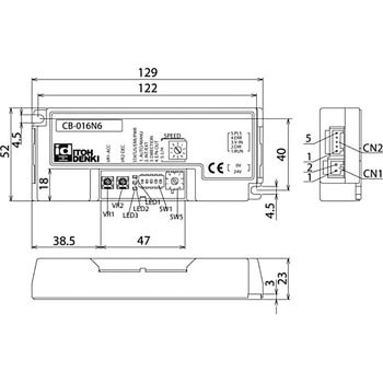 MDR専用ドライバ CB-016N6/BN6 伊東電機