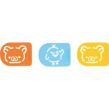 リラックマ ふりかけプレート3枚セット LS-3 オーエスケー