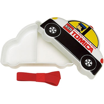 ダイカットランチボックス(中子・ベルト付) トミカパトカー スケーター