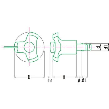 ボールロックピン間隔補正セルフロッキングタイプ BL3 小西製作所