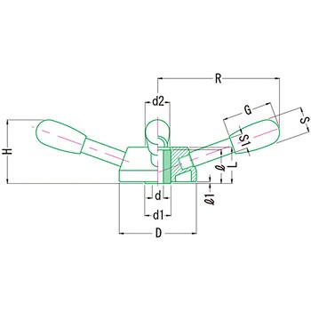 FA-200 フォーアームハンドル FA 1個 小西製作所(MIYOSHI) 【通販