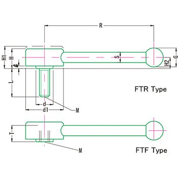 フラットテンションレバー FTF