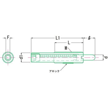 ロングストロークプランジャー(軽荷重) LSP-L 小西製作所(MIYOSHI