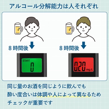 アルコールチェッカー アルブロ タニタ