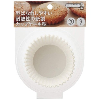 耐熱性の紙カップケーキ型 貝印