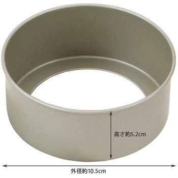 スイーツが楽しくなるかんたんホールケーキ型 (底取れタイプ) 貝印