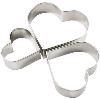 ハート型クッキー抜型 貝印