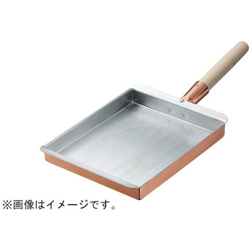 銅玉子焼関西型 田辺金具
