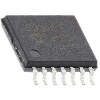 Microchip オペアンプ， 表面実装， 4回路， 単一電源， MCP6004-I/ST MICROCHIP