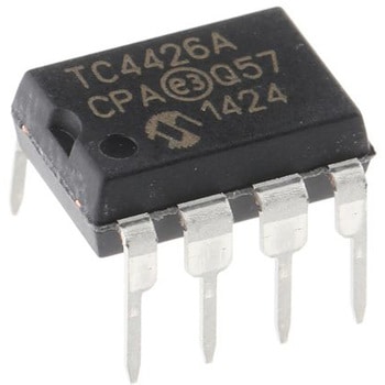 Microchip MOSFETゲートドライバ 1.5 A PDIP 2 8-Pin ローサイド 反転 スルーホール MICROCHIP