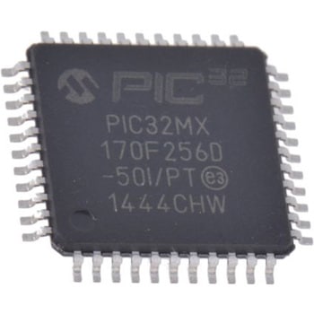 Microchip マイコン， 44-Pin TQFP PIC32MX170F256D-50I/PT MICROCHIP