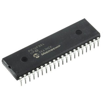 Microchip マイコン， 40-Pin PDIP PIC16F884-I/P MICROCHIP