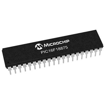 Microchip マイコン， 40-Pin PDIP PIC16F18875-I/P MICROCHIP