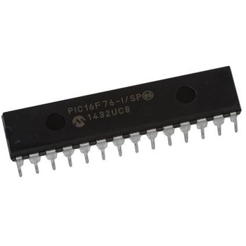 Microchip マイコン， 28-Pin SPDIP PIC16F76-I/SP MICROCHIP