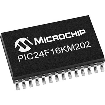 Microchip マイコン， 28-Pin SOIC PIC24F16KM202-I/SO MICROCHIP