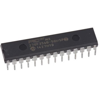 Microchip マイコン， 28-Pin SPDIP PIC32MX270F256B-50I/SP MICROCHIP