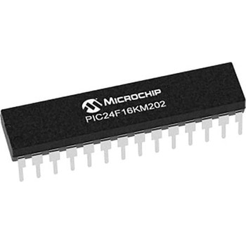 Microchip マイコン， 28-Pin SPDIP PIC24F16KM202-I/SP MICROCHIP