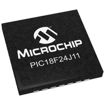 Microchip マイコン， 28-Pin QFN PIC18F24J11-I/ML - MICROCHIP
