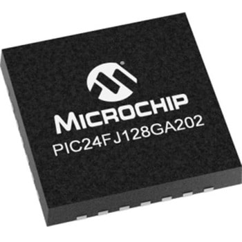 Microchip マイコン， 28-Pin QFN PIC24FJ128GA202-I/MM MICROCHIP