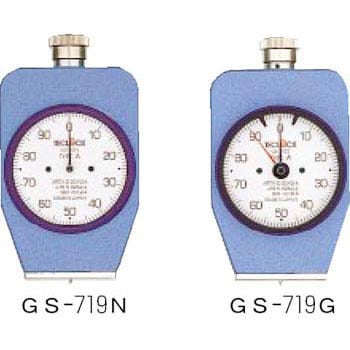 GSD-719S ゴム・プラスチック 硬度計(デュロメータ) 1個 テクロック